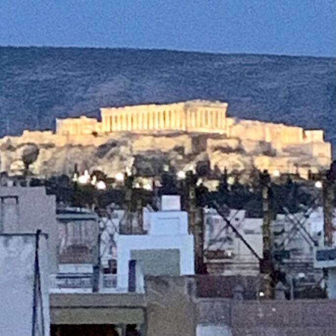 Fab New Flat In Central Athens W/ Acropolis Views Luaran gambar