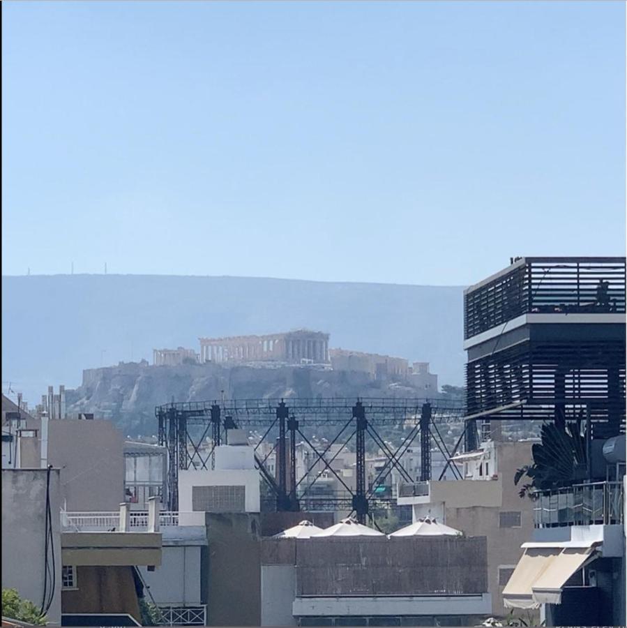 Fab New Flat In Central Athens W/ Acropolis Views Luaran gambar